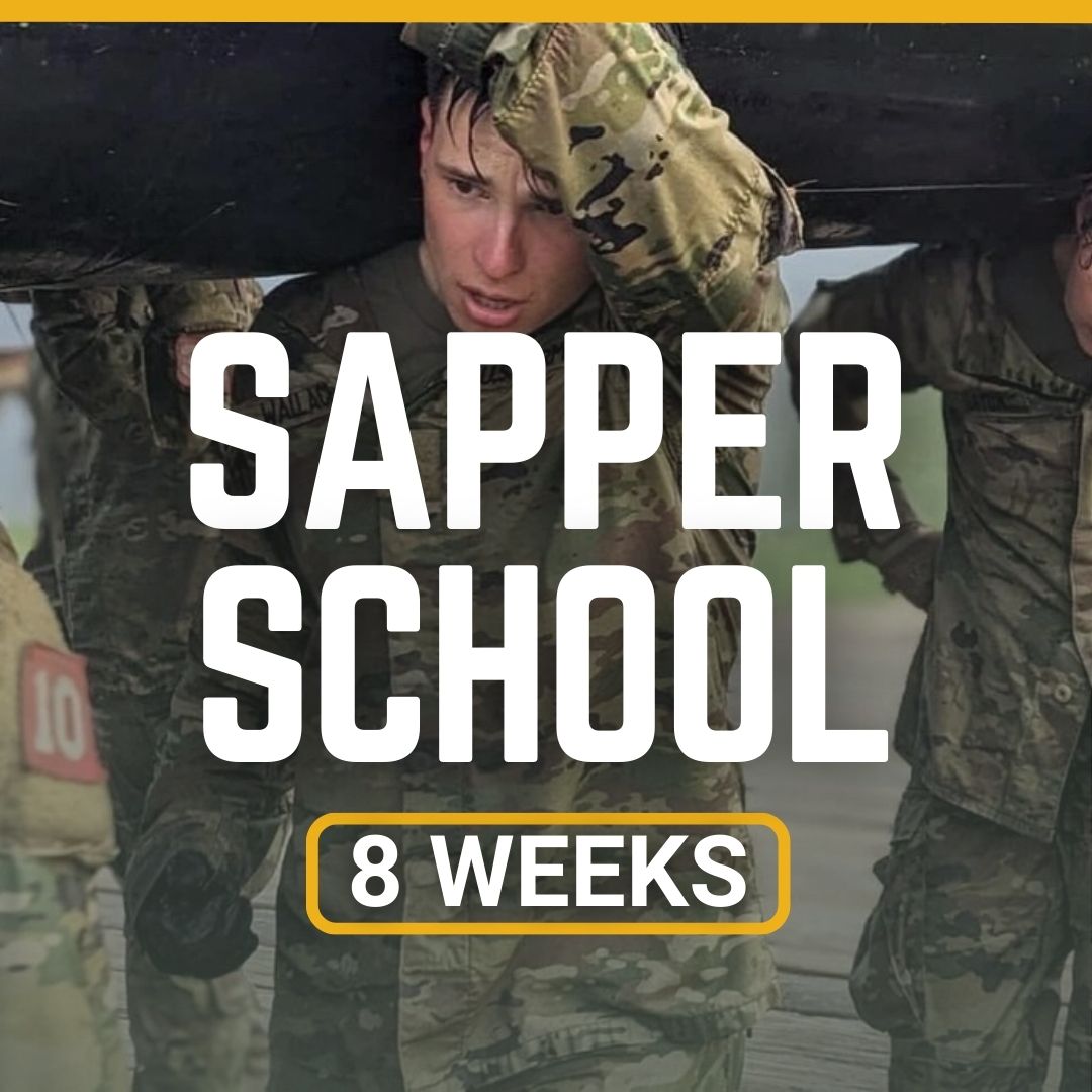 Sapper School Fitness Program 8Weeks (1 Rated Sapper School Prep