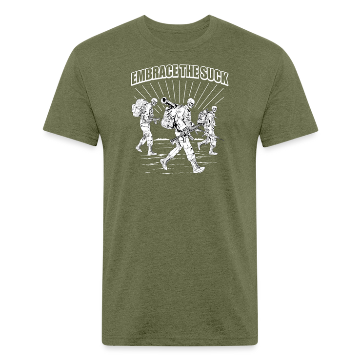 Embrace the Suck v2 T-Shirt - heather military green