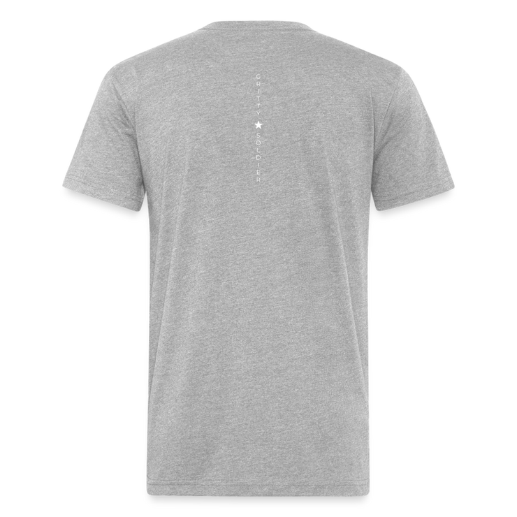 Embrace the Suck Fitted T-Shirt - heather gray