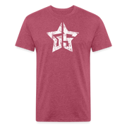 GS Star Fitted T-Shirt - heather burgundy