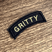 the gritty tab Morale patch for tactical or crossfit training