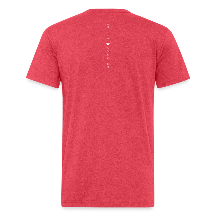 Embrace the Suck Fitted T-Shirt - heather red