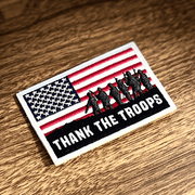 thank the troops Morale patch for tactical or crossfit training